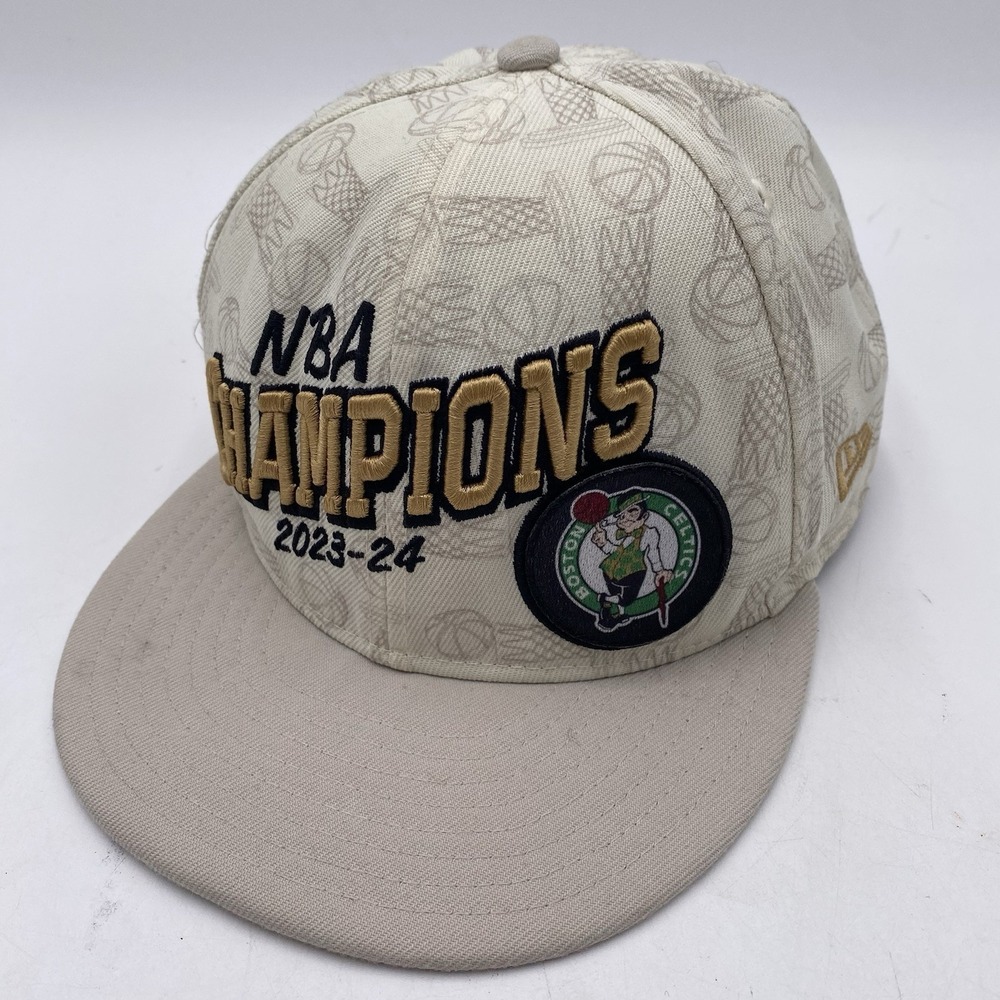Boston Celtics Hat 2023-24 NBA CHAMPIONS New Era 9Fifty Snapback Cleaned Flat